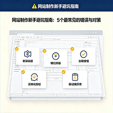 克拉玛依市建站-网站制作新手避坑指南：5个最常见的错误与对策