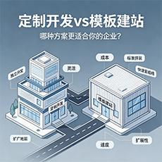 克拉玛依市建站-定制开发vs模板建站:哪种方案更适合你的企业?