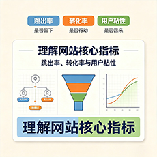 克拉玛依市建站-理解网站核心指标:跳出率、转化率与用户粘性